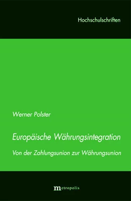 Abbildung von Polster | Europäische Währungsintegration | 1. Auflage | | 71 | beck-shop.de