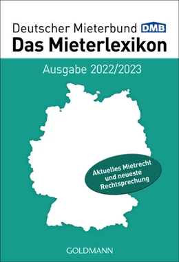 Abbildung von Deutscher Mieterbund Verlag GmbH | Das Mieterlexikon - Ausgabe 2022/2023 | 1. Auflage | 2022 | beck-shop.de