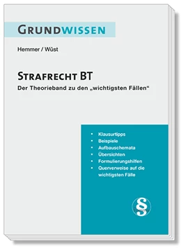 Abbildung von Hemmer / Wüst | Grundwissen Strafrecht BT | 7. Auflage | 2021 | beck-shop.de