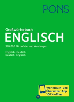 Abbildung von PONS Großwörterbuch Englisch | 1. Auflage | 2022 | beck-shop.de