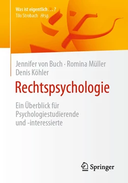 Abbildung von Buch / Köhler | Rechtspsychologie | 1. Auflage | 2022 | beck-shop.de