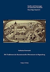 Cover: Gutermuth, Katharina, Die Traditionen des Kanonissenstifts Obermünster in Regensburg