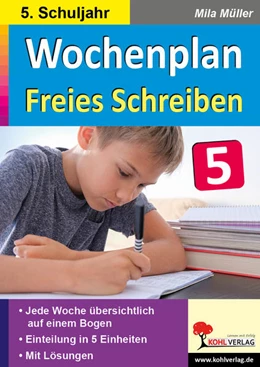 Abbildung von Müller | Wochenplan Freies Schreiben / Klasse 5 | 1. Auflage | 2021 | beck-shop.de
