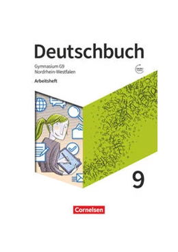 Abbildung von Fischer / Grunow | Deutschbuch Gymnasium 9. Schuljahr - Nordrhein-Westfalen - Arbeitsheft mit Lösungen | 1. Auflage | 2022 | beck-shop.de