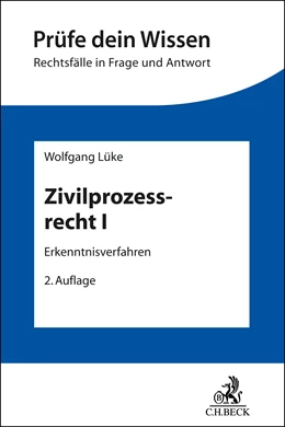Abbildung von Lüke | Zivilprozessrecht I | 2. Auflage | 2025 | beck-shop.de