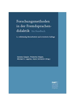 Abbildung von Caspari / Klippel | Forschungsmethoden in der Fremdsprachendidaktik | 2. Auflage | 2022 | beck-shop.de