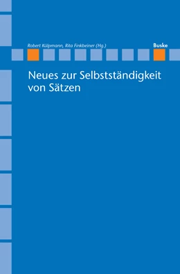 Abbildung von Finkbeiner / Külpmann | Neues zur Selbstständigkeit von Sätzen | 1. Auflage | 2021 | 30 | beck-shop.de