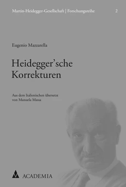 Abbildung von Mazzarella | Heidegger’sche Korrekturen | 1. Auflage | 2024 | 2 | beck-shop.de