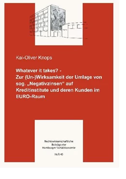 Abbildung von Knops | Whatever it takes? | 1. Auflage | 2021 | Heft 45 | beck-shop.de