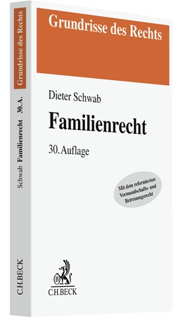 Abbildung von Schwab | Familienrecht | 30. Auflage | 2022 | beck-shop.de