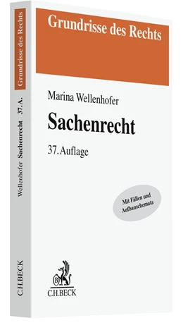 Abbildung von Wellenhofer | Sachenrecht | 37. Auflage | 2022 | beck-shop.de