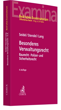 Abbildung von Seidel / Stendel | Besonderes Verwaltungsrecht | 4. Auflage | 2023 | beck-shop.de