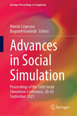 Abbildung von Czupryna / Kaminski | Advances in Social Simulation | 1. Auflage | 2022 | beck-shop.de