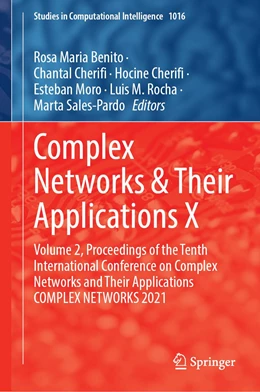 Abbildung von Benito / Cherifi | Complex Networks & Their Applications X | 1. Auflage | 2021 | 1016 | beck-shop.de