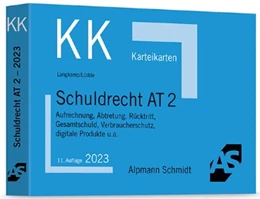 Abbildung von Langkamp / Lüdde | Karteikarten Schuldrecht AT 2 | 11. Auflage | 2022 | beck-shop.de