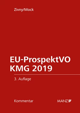 Abbildung von Zivny / Mock | EU-ProspektVO/KMG 2019 | 3. Auflage | 2022 | beck-shop.de