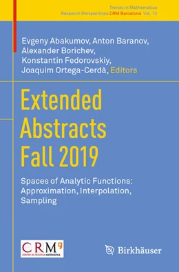 Abbildung von Abakumov / Baranov | Extended Abstracts Fall 2019 | 1. Auflage | 2021 | beck-shop.de