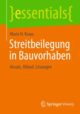 Abbildung von Kraus | Streitbeilegung in Bauvorhaben | 1. Auflage | 2021 | beck-shop.de