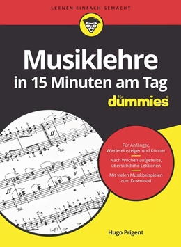 Abbildung von Prigent | Musiklehre in 15 Minuten am Tag für Dummies | 1. Auflage | 2022 | beck-shop.de