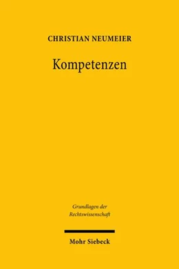 Abbildung von Neumeier | Kompetenzen | 1. Auflage | 2022 | 41 | beck-shop.de
