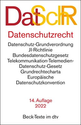 Abbildung von Datenschutzrecht: DatSchR | 14. Auflage | 2022 | 5772 | beck-shop.de