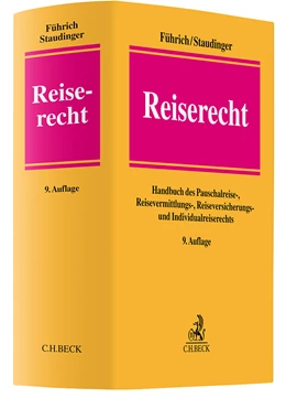 Abbildung von Führich / Staudinger | Reiserecht | 9. Auflage | 2024 | beck-shop.de