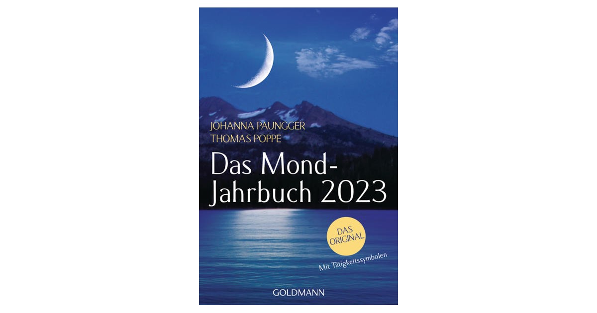 Das Mond-Jahrbuch 2022 Das Original Mit Tätigkeitssymbolen 