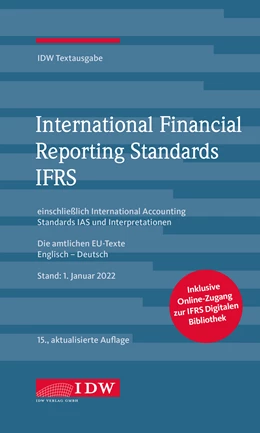 Abbildung von International Financial Reporting Standards IFRS 2022 | 15. Auflage | 2022 | beck-shop.de