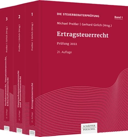 Abbildung von Preißer / Girlich (Hrsg.) | Die Steuerberaterprüfung • Set | 21. Auflage | 2022 | 41699 | beck-shop.de
