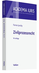 Abbildung von Jacoby | Zivilprozessrecht | 18., überarbeitete Auflage | 2022 | beck-shop.de