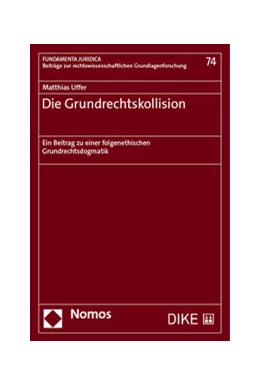 Abbildung von Uffer | Die Grundrechtskollision | 1. Auflage | 2021 | 74 | beck-shop.de