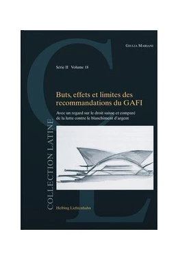 Abbildung von Mariani | Buts, effets et limites des recommandations du GAFI | | 2021 | Volume 18 | beck-shop.de