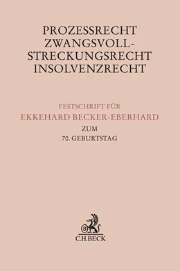 Abbildung von Prozessrecht, Zwangsvollstreckungsrecht, Insolvenzrecht | 1. Auflage | 2022 | beck-shop.de