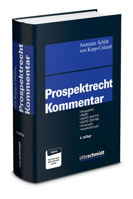 Abbildung von Assmann / Schlitt | Prospektrecht Kommentar | 4. Auflage | 2022 | beck-shop.de