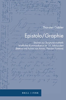 Abbildung von Gabler | Epistolo/Graphie | 1. Auflage | 2021 | 29 | beck-shop.de