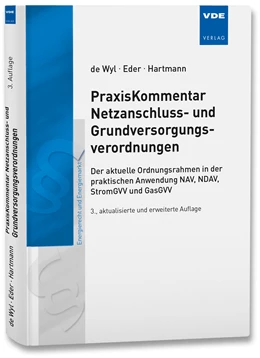 Abbildung von de Wyl / Eder | PraxisKommentar Netzanschluss- und Grundversorgungsverordnungen | 3. Auflage | 2024 | beck-shop.de