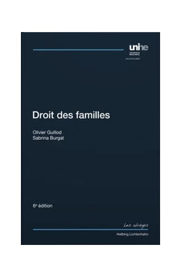 Abbildung von Guillod / Burgat | Droit des familles | 6. Auflage | 2022 | beck-shop.de