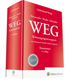 Abbildung von Abramenko / Riecke | Wohnungseigentumsgesetz: WEG | 6. Auflage | 2024 | beck-shop.de