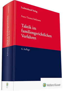 Abbildung von Roßmann | Taktik im familiengerichtlichen Verfahren | 6. Auflage | 2022 | beck-shop.de
