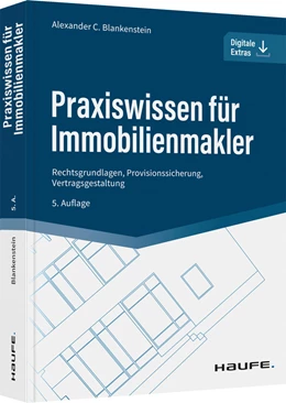 Abbildung von Blankenstein | Praxiswissen für Immobilienmakler | 5. Auflage | 2022 | beck-shop.de
