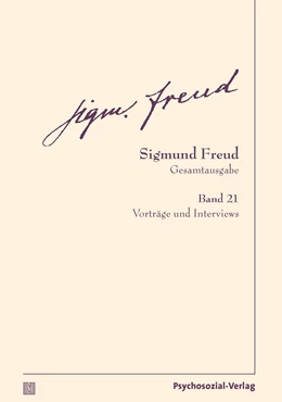 Abbildung von Freud / Tögel | Gesamtausgabe (SFG), Band 21 | 1. Auflage | 2022 | beck-shop.de