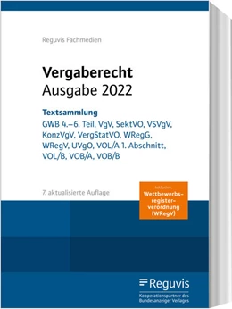 Abbildung von Vergaberecht - Ausgabe 2024 | 7. Auflage | 2024 | beck-shop.de