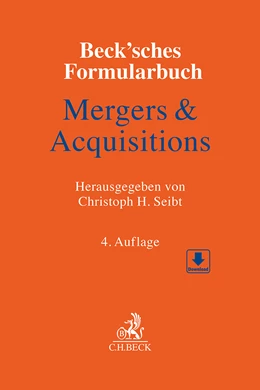 Abbildung von Beck'sches Formularbuch Mergers & Acquisitions | 4. Auflage | 2024 | beck-shop.de