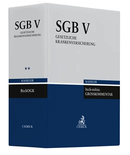 Abbildung von beck-online.GROSSKOMMENTAR zum SGB: BeckOGK SGB V/2 Ordner 86 mm • 1 Ersatzordner (leer) | 1. Auflage | | beck-shop.de