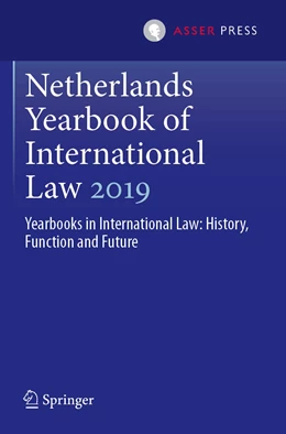 Abbildung von Spijkers / Werner | Netherlands Yearbook of International Law 2019 | 1. Auflage | 2021 | 50 | beck-shop.de