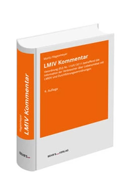 Abbildung von Hagenmeyer | LMIV Kommentar - Auflage 2021 | 4. Auflage | 2021 | beck-shop.de