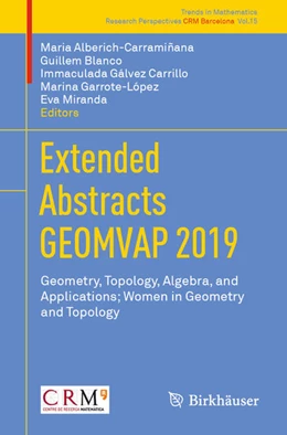 Abbildung von Alberich-Carramiñana / Blanco | Extended Abstracts GEOMVAP 2019 | 1. Auflage | 2021 | beck-shop.de