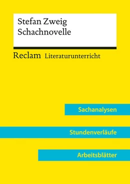 Abbildung von Kammerer | Stefan Zweig: Schachnovelle (Lehrerband) | Mit Downloadpaket (Unterrichtsmaterialien) | 1. Auflage | 2022 | beck-shop.de