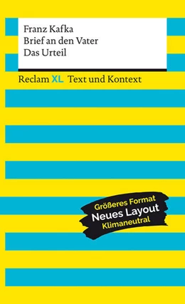 Abbildung von Kafka / Gräfe | Brief an den Vater / Das Urteil. Textausgabe mit Kommentar und Materialien | 1. Auflage | 2022 | beck-shop.de