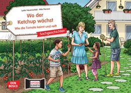 Abbildung von Hauenschild | Wo der Ketchup wächst. Wie die Tomate keimt und reift. Kamishibai Bildkartenset | 1. Auflage | 2022 | beck-shop.de